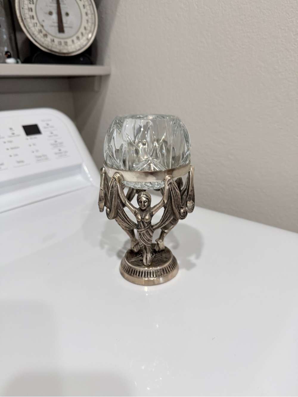 Ornate Silver “Thread of Life” Votive Holder – Zeus & The Fates - Picture 12 of 17